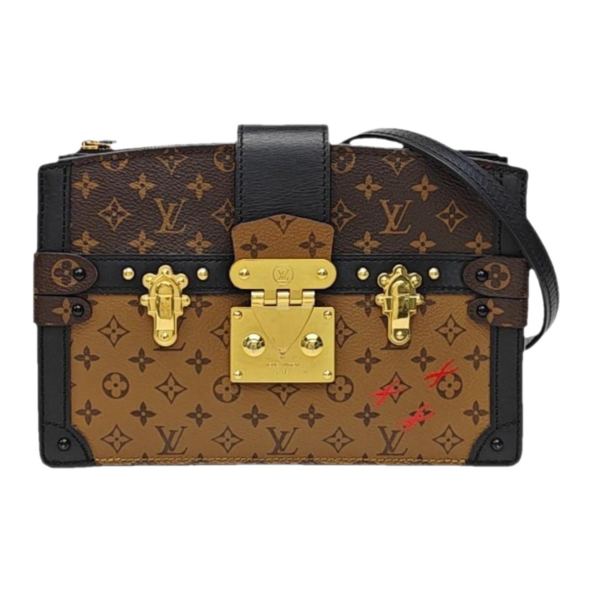 City Trunk leather crossbody bag