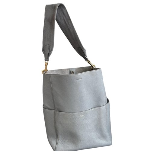 Seau Sangle leather tote