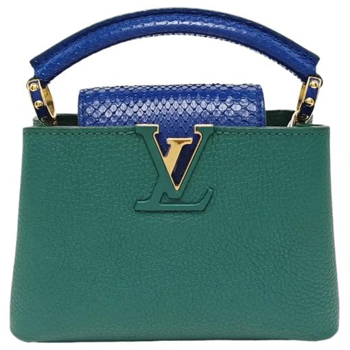 Capucines leather handbag