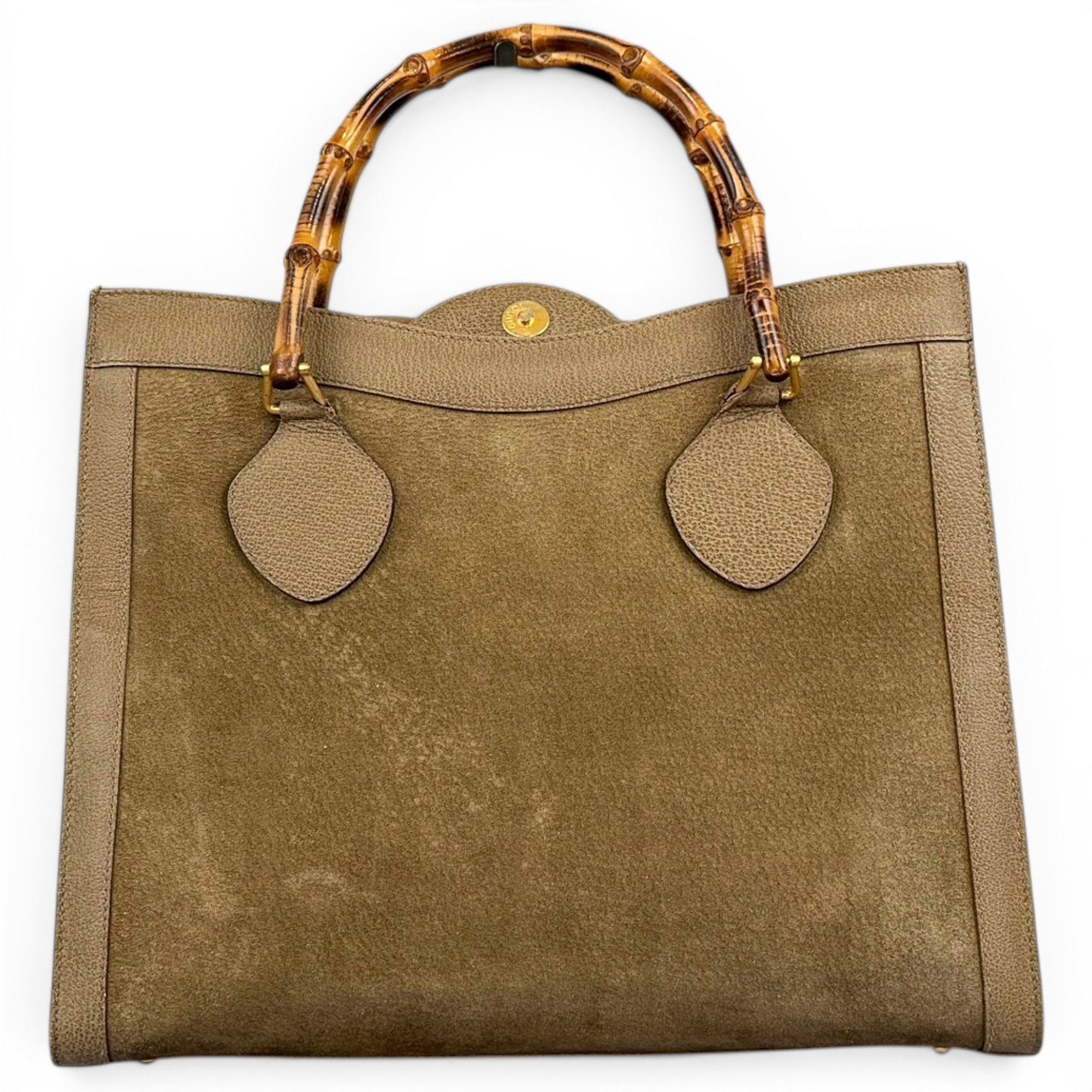 Diana Bamboo leather tote