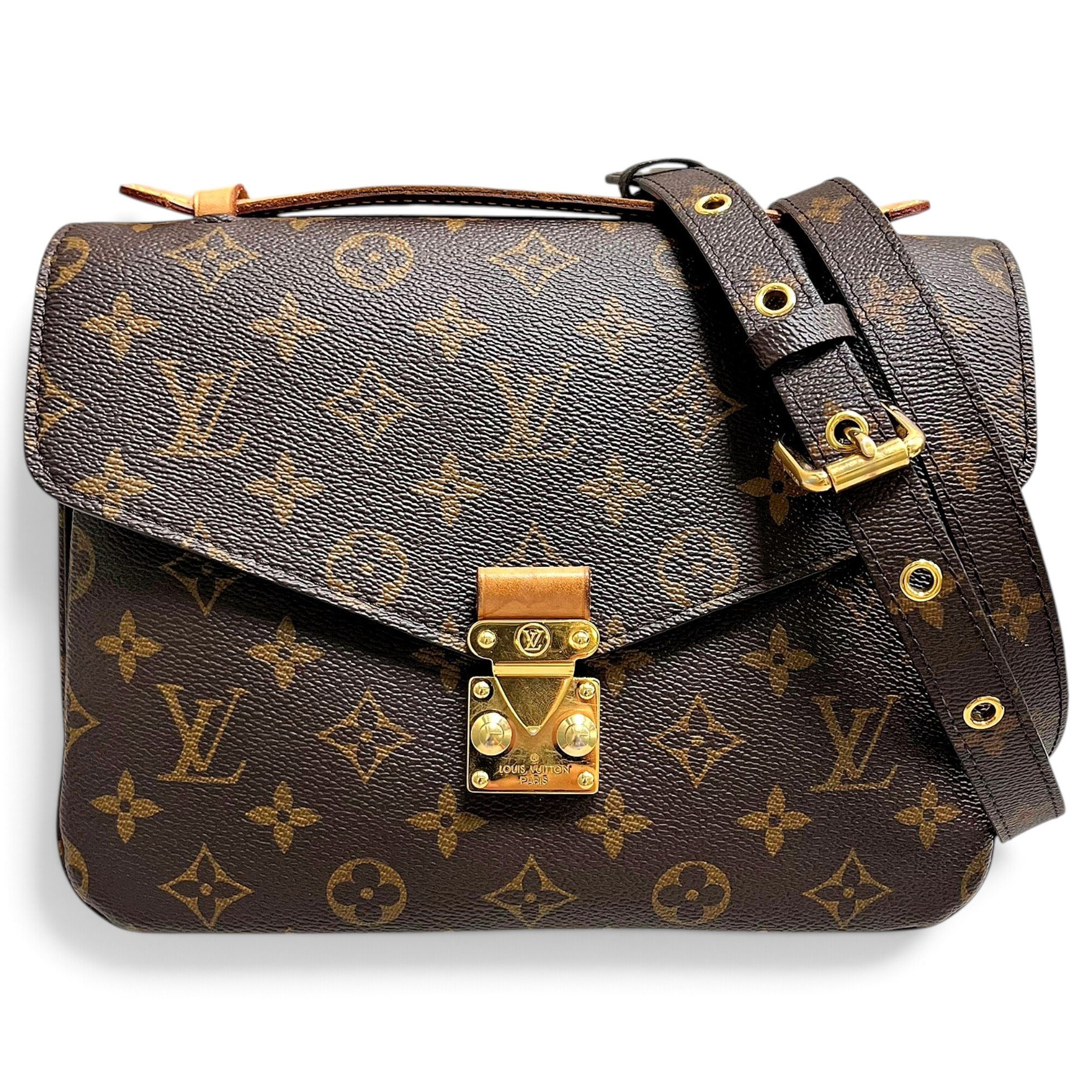Metis leather handbag