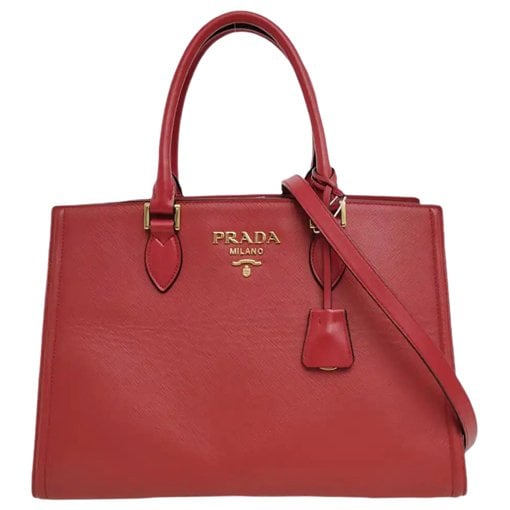 Leather handbag