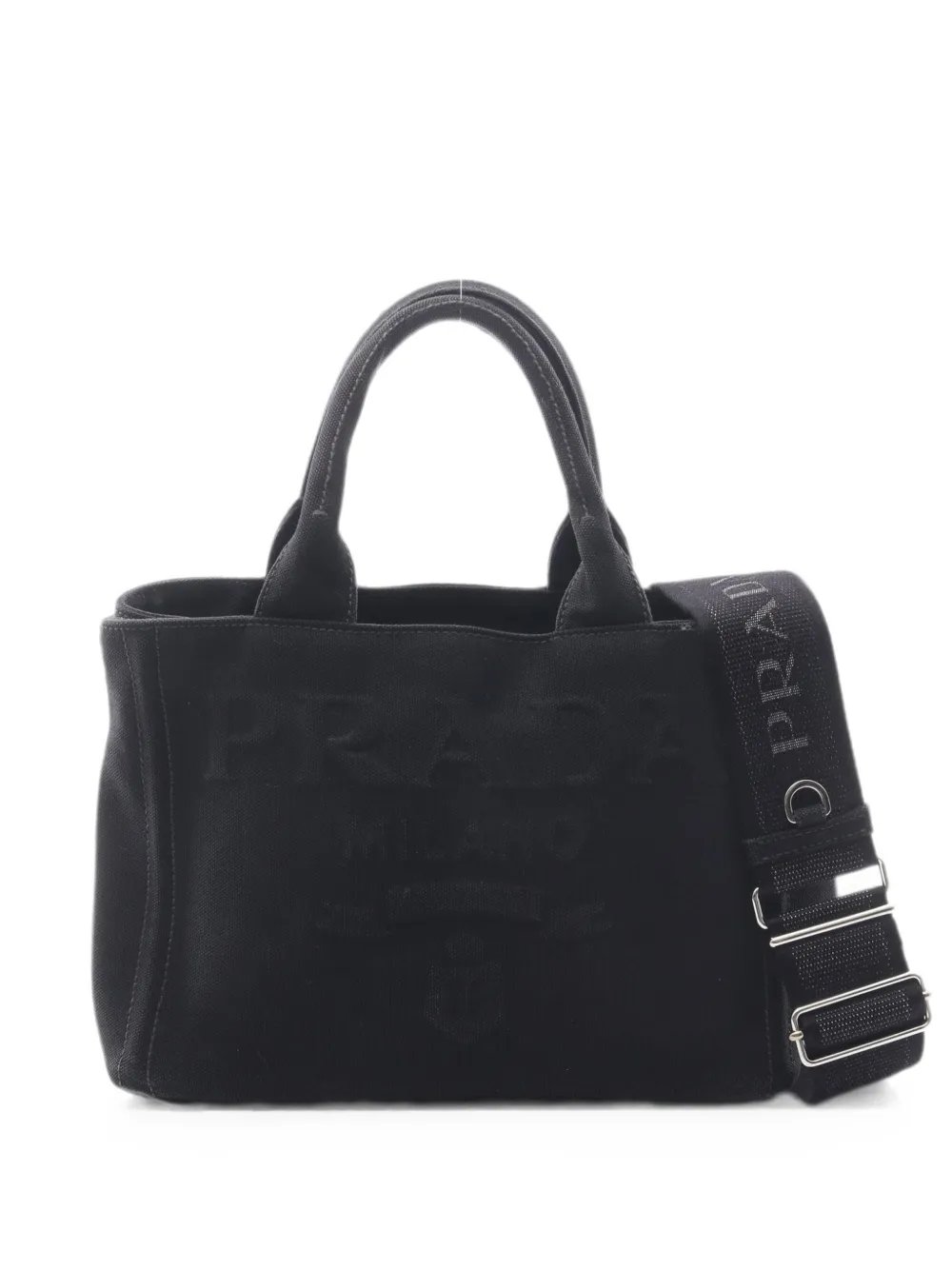2010s Canapa embossed logo tote bag