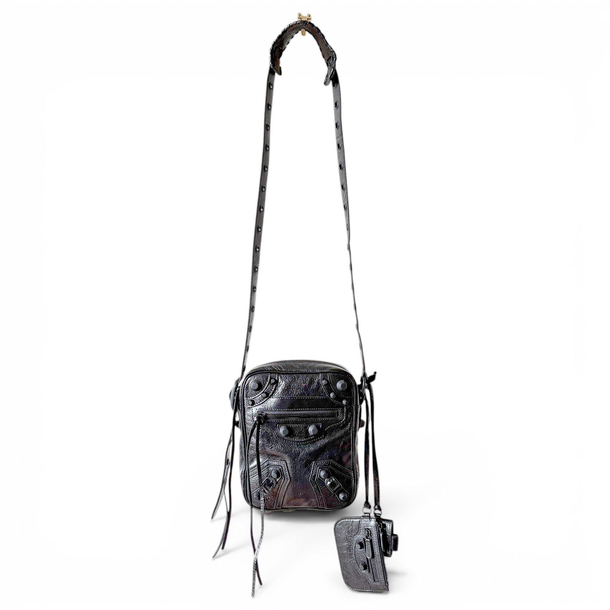 Le Cagole leather crossbody bag