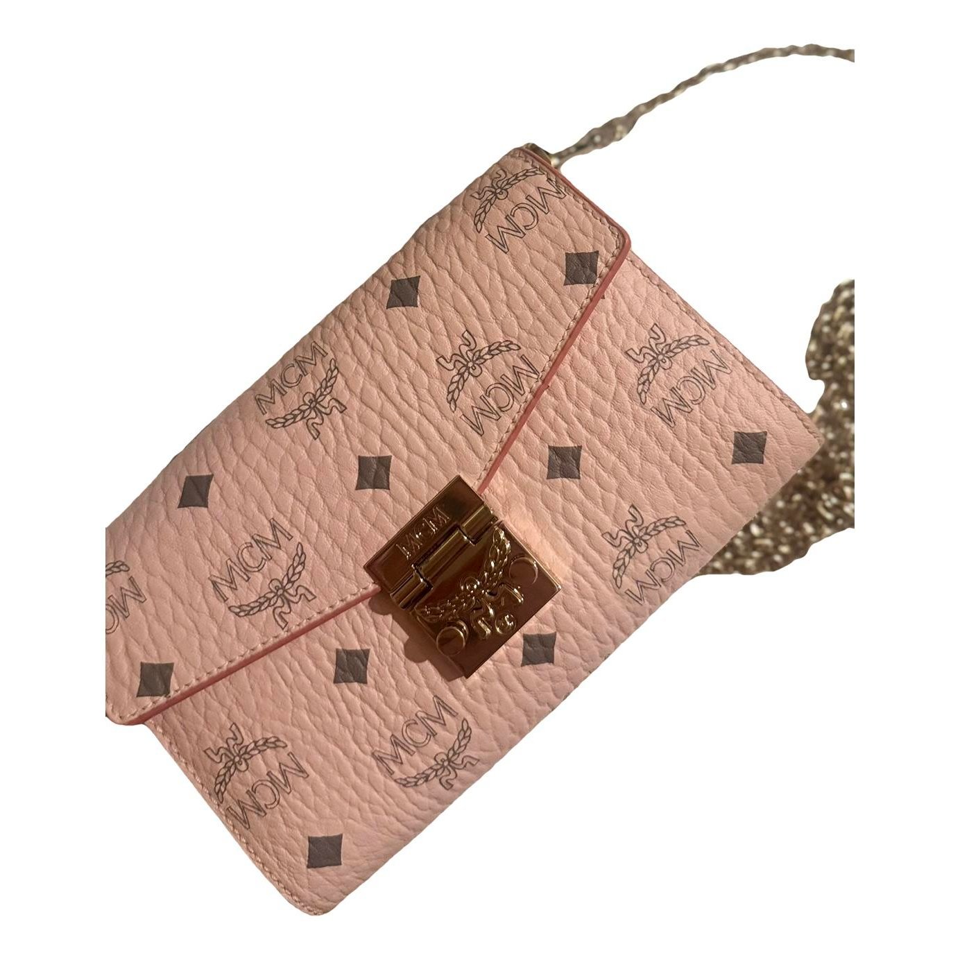 Millie leather clutch bag