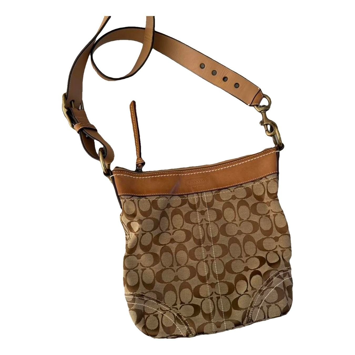 Leather crossbody bag