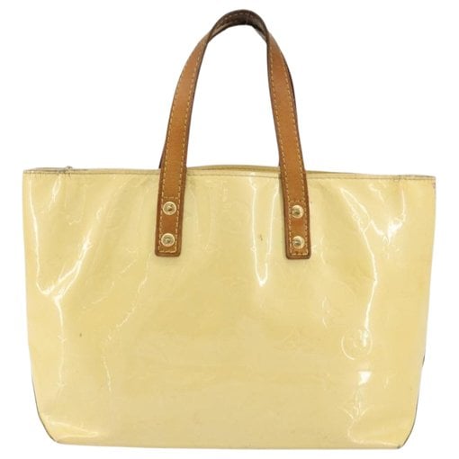 Reade patent leather tote