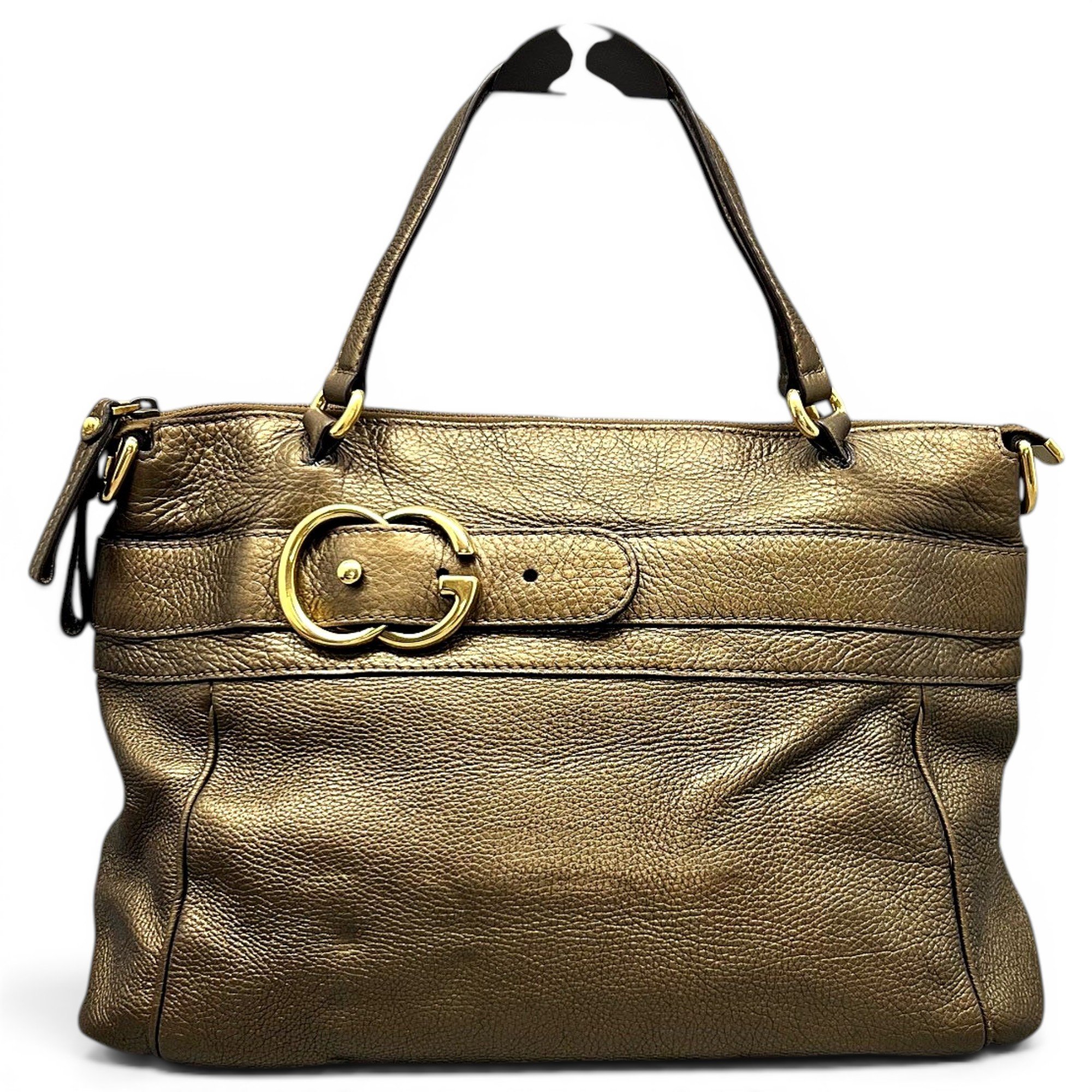 Leather handbag