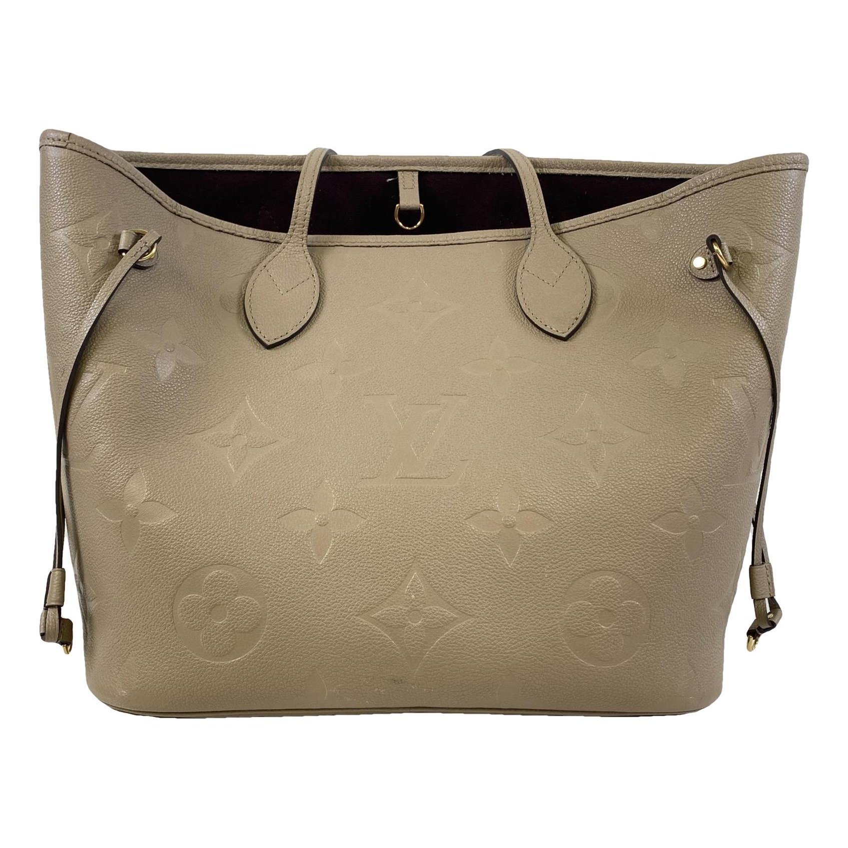 Neverfull leather tote