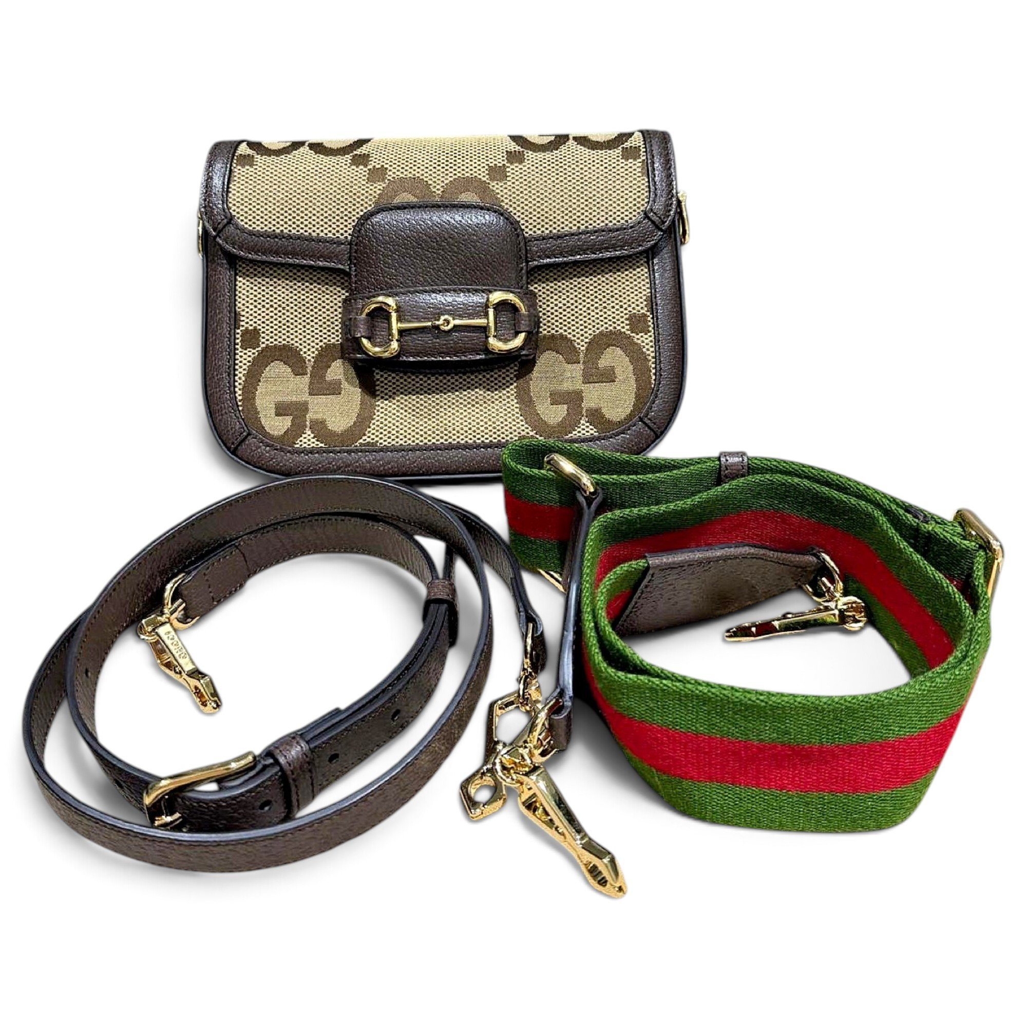 1955 leather crossbody bag