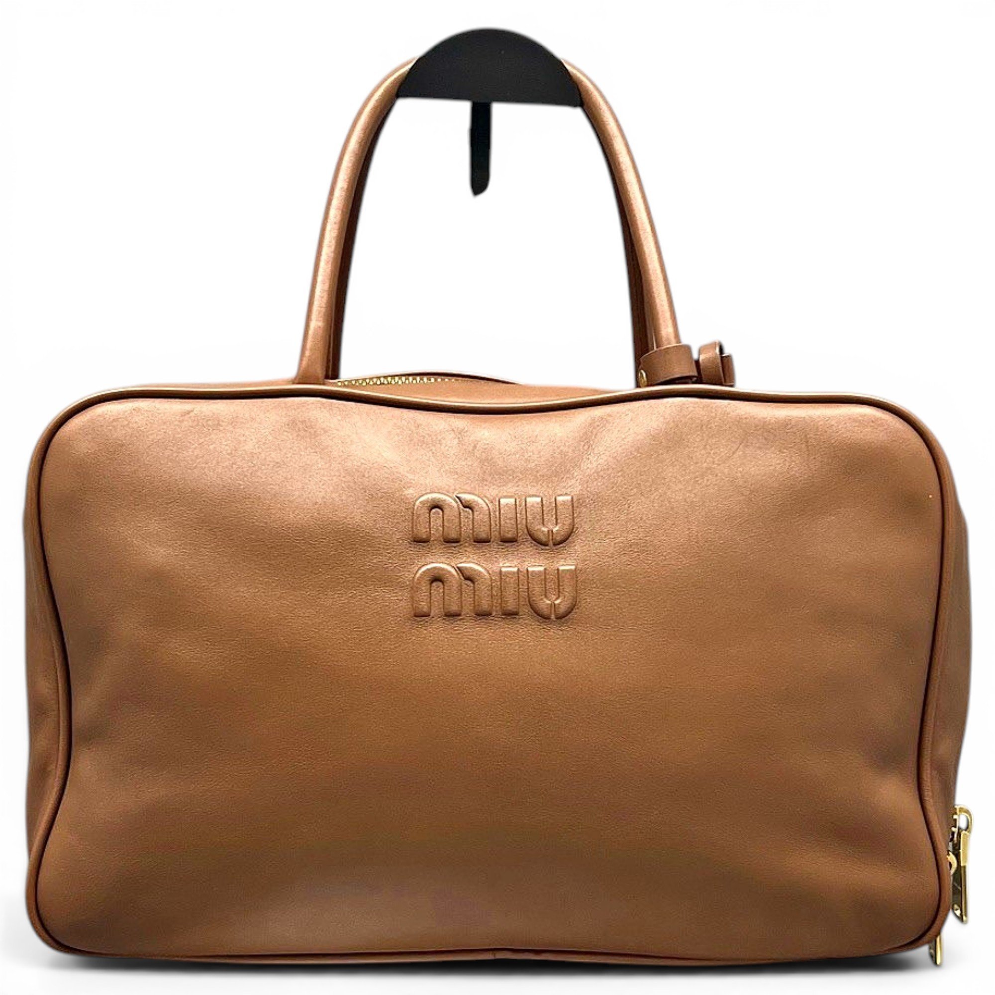 Beau leather handbag