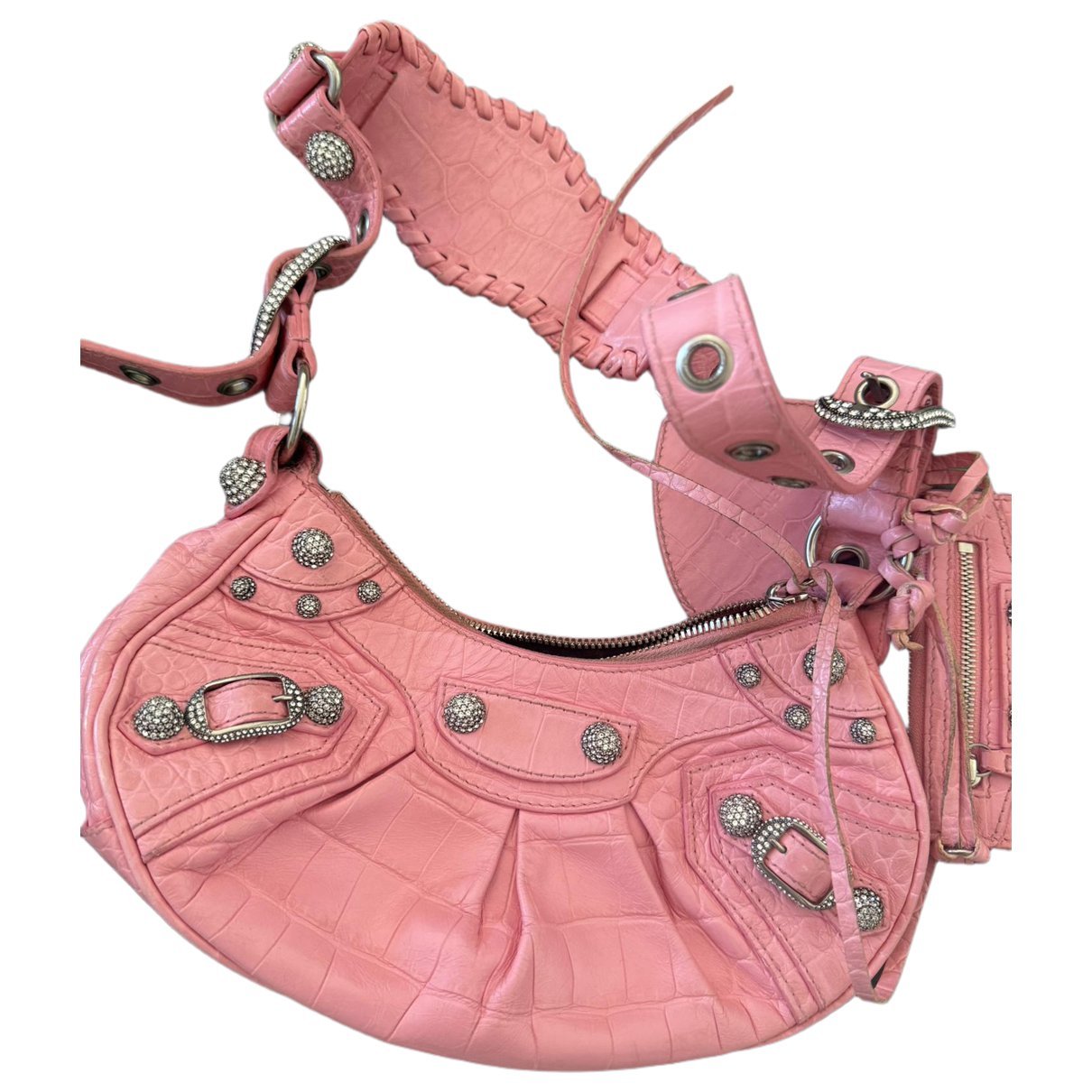Le Cagole leather handbag