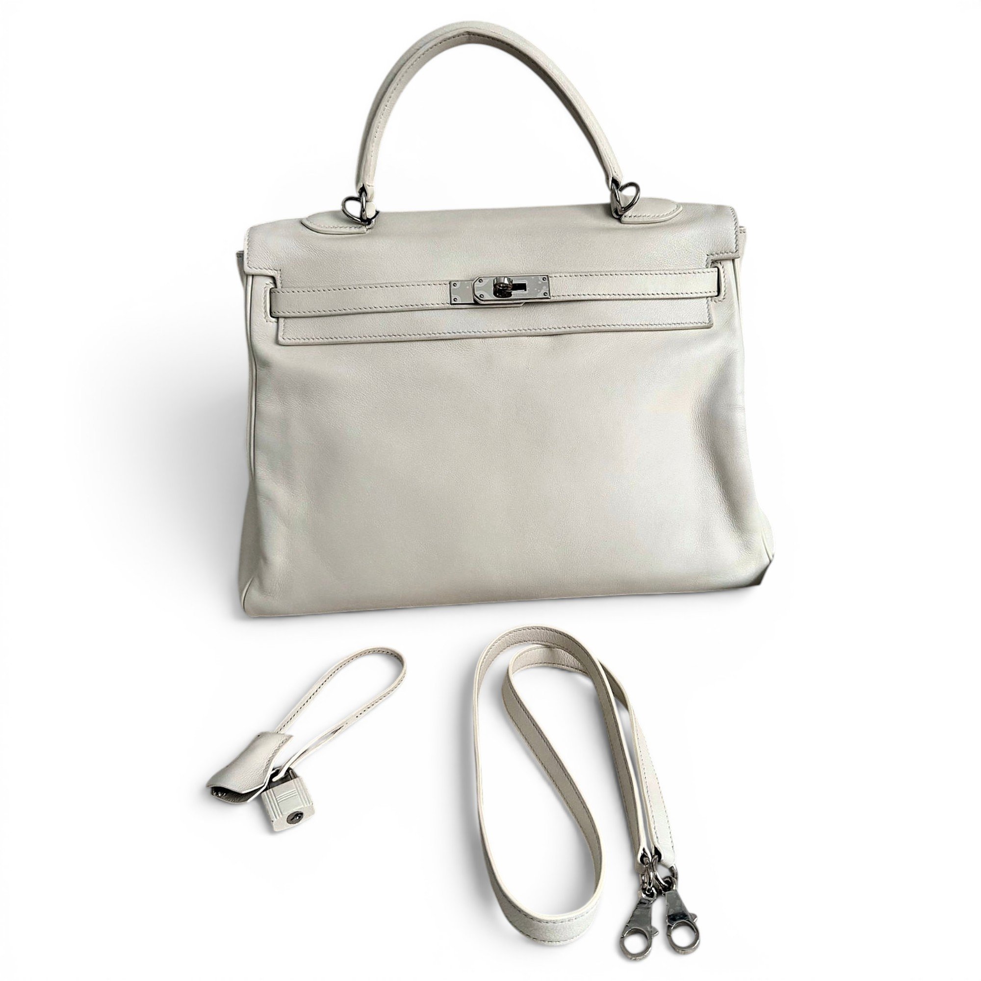 Kelly 35 leather handbag