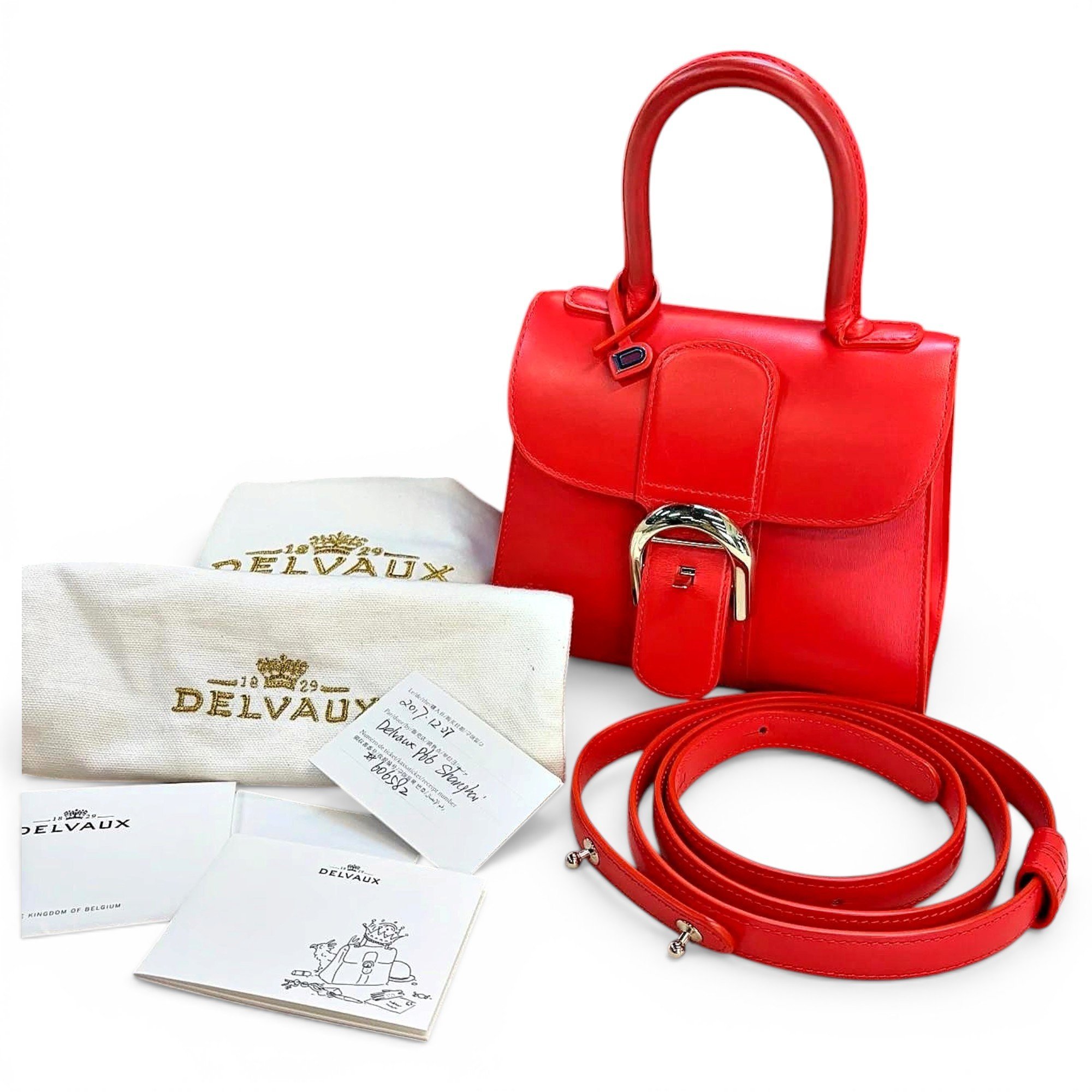 Leather mini bag