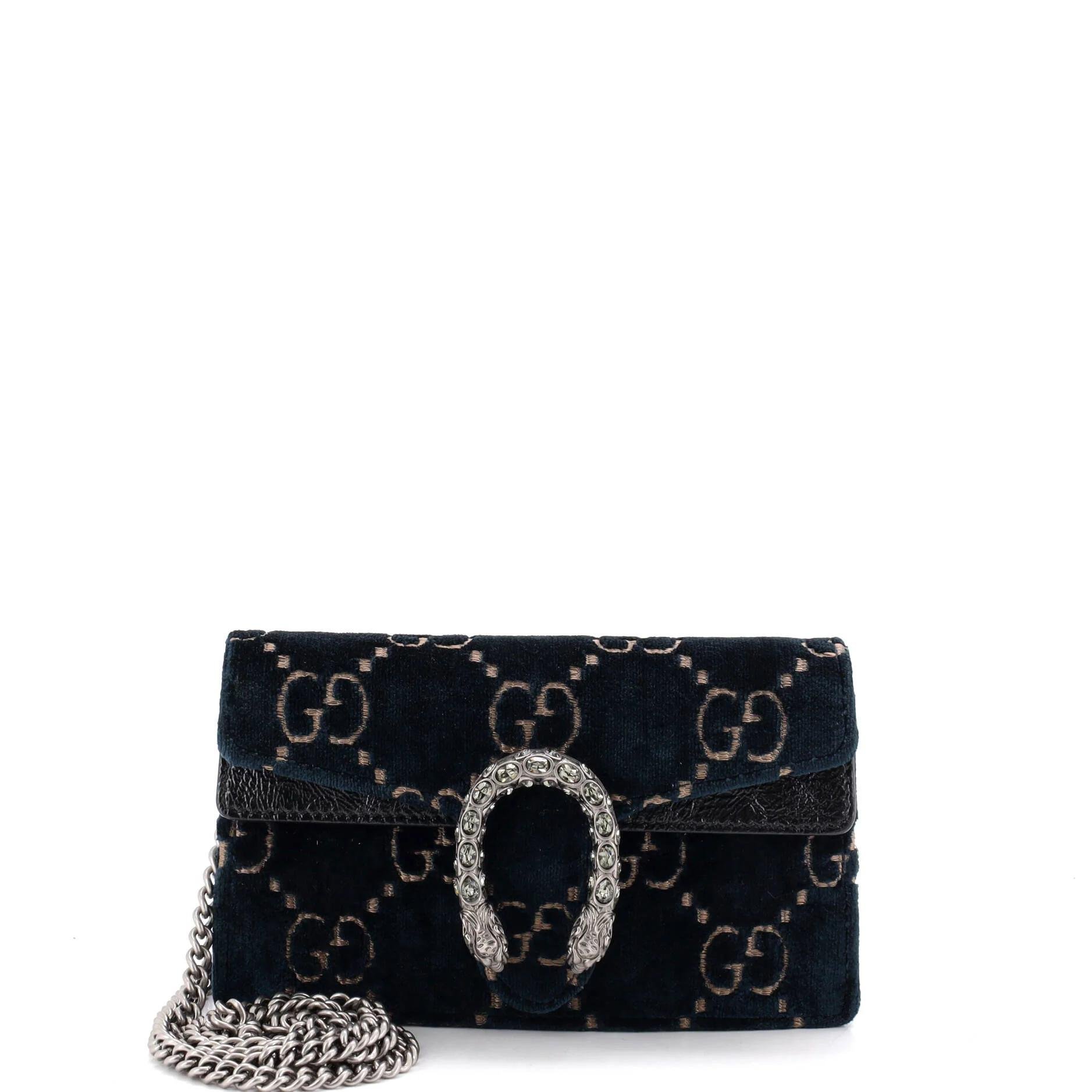 Velvet crossbody bag