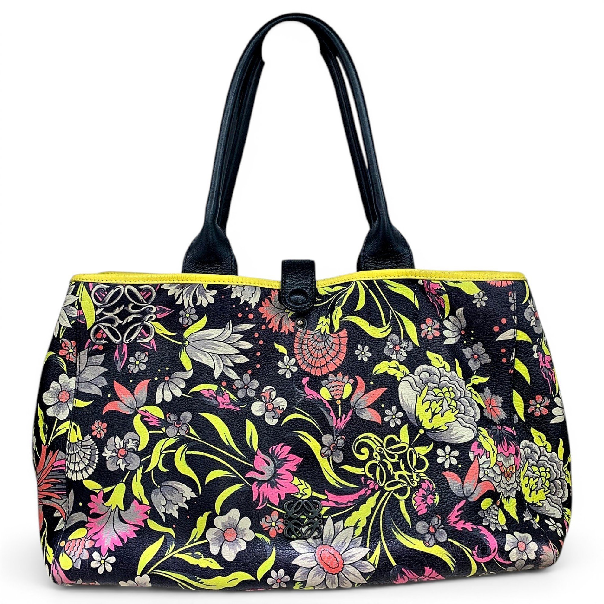 Leather tote