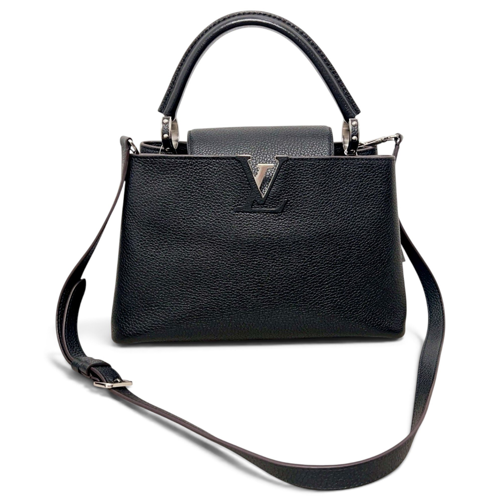 Capucines leather handbag