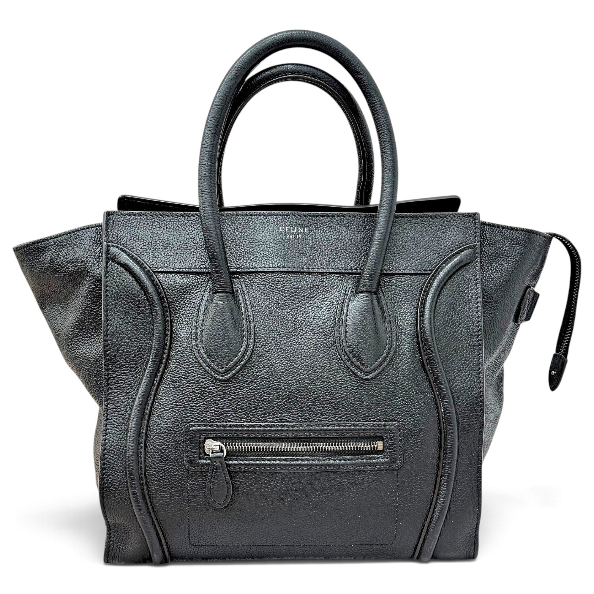 Luggage leather handbag
