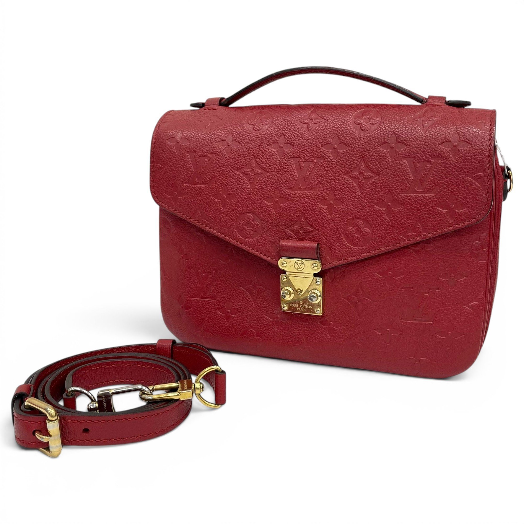 Metis leather handbag