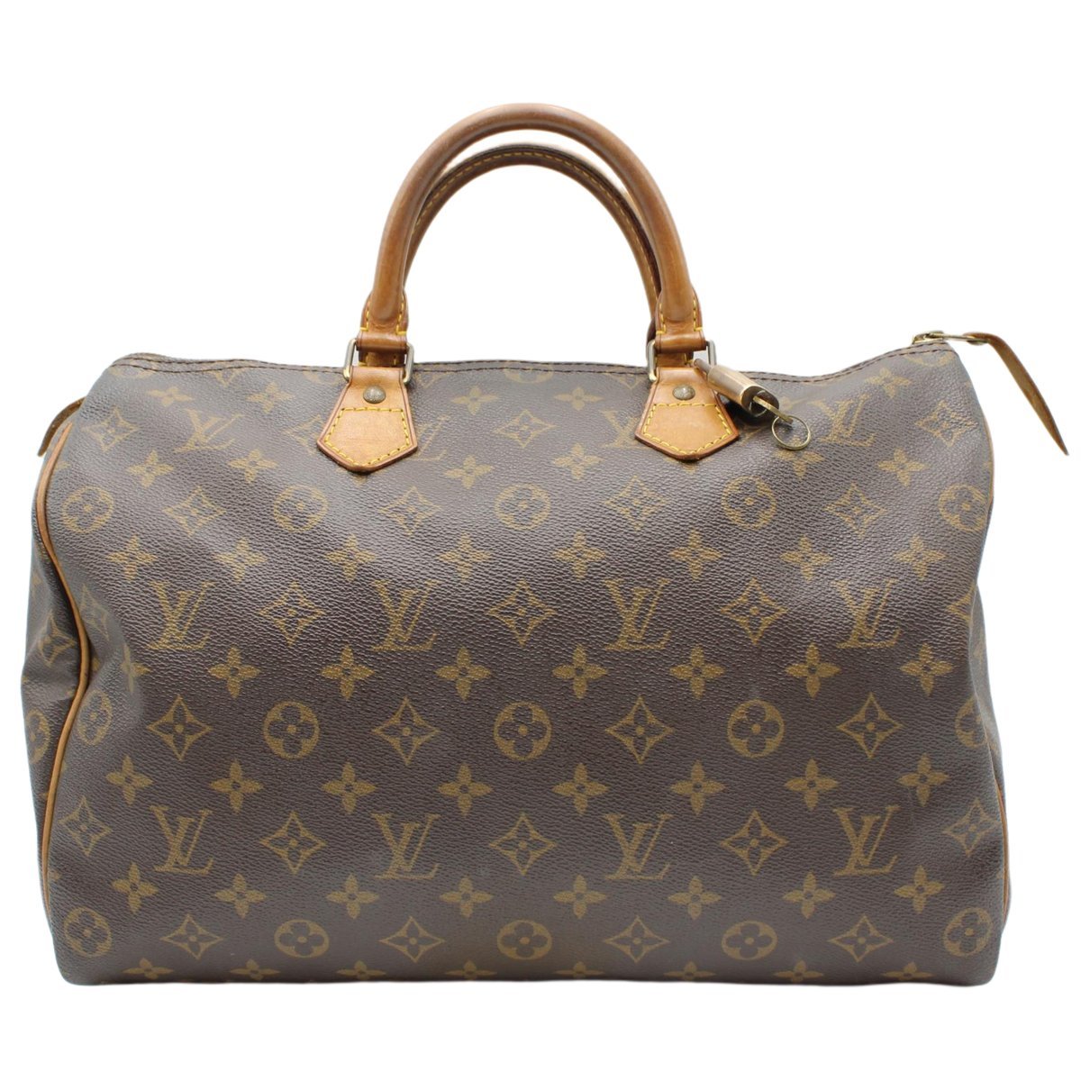 Speedy leather bowling bag
