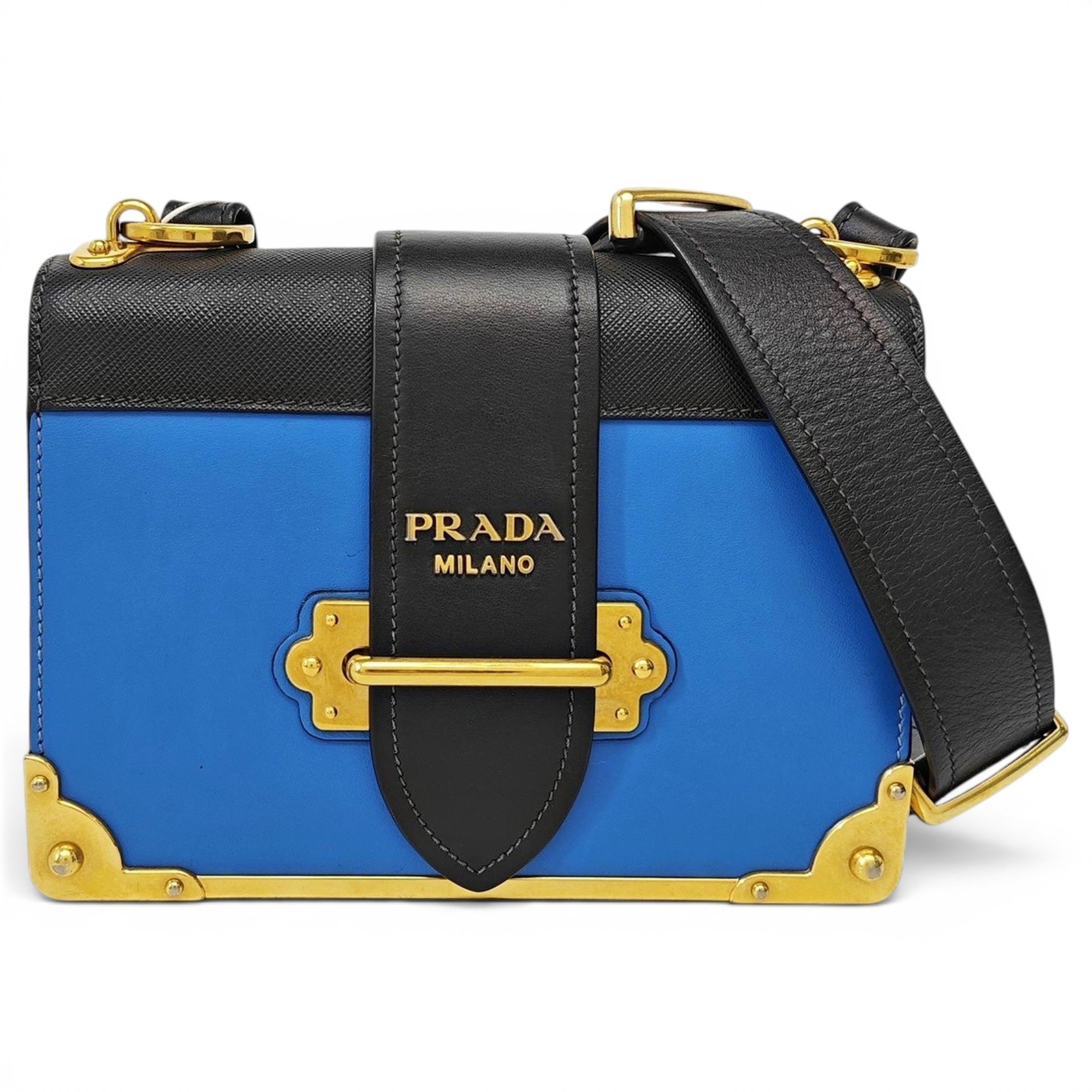 Cahier leather handbag