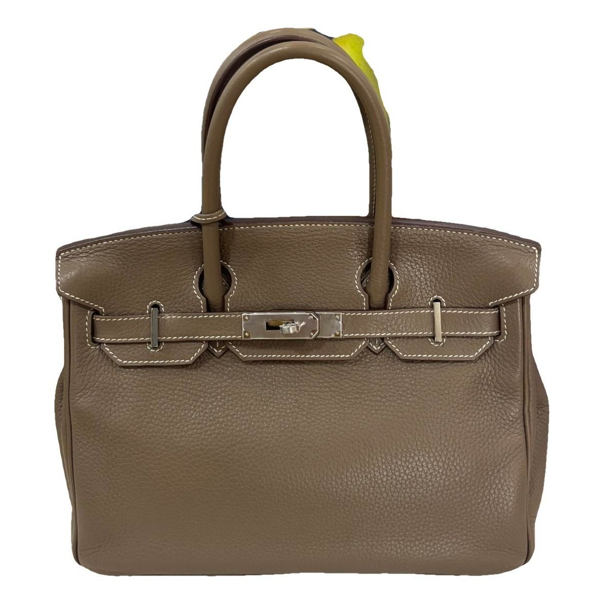 Hermes Birkin 30 Handbag Etoupe Togo Leather