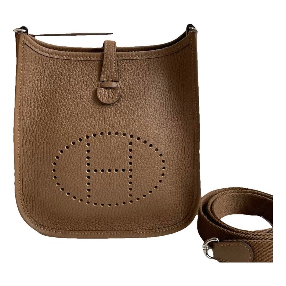 Mini Evelyne leather crossbody bag