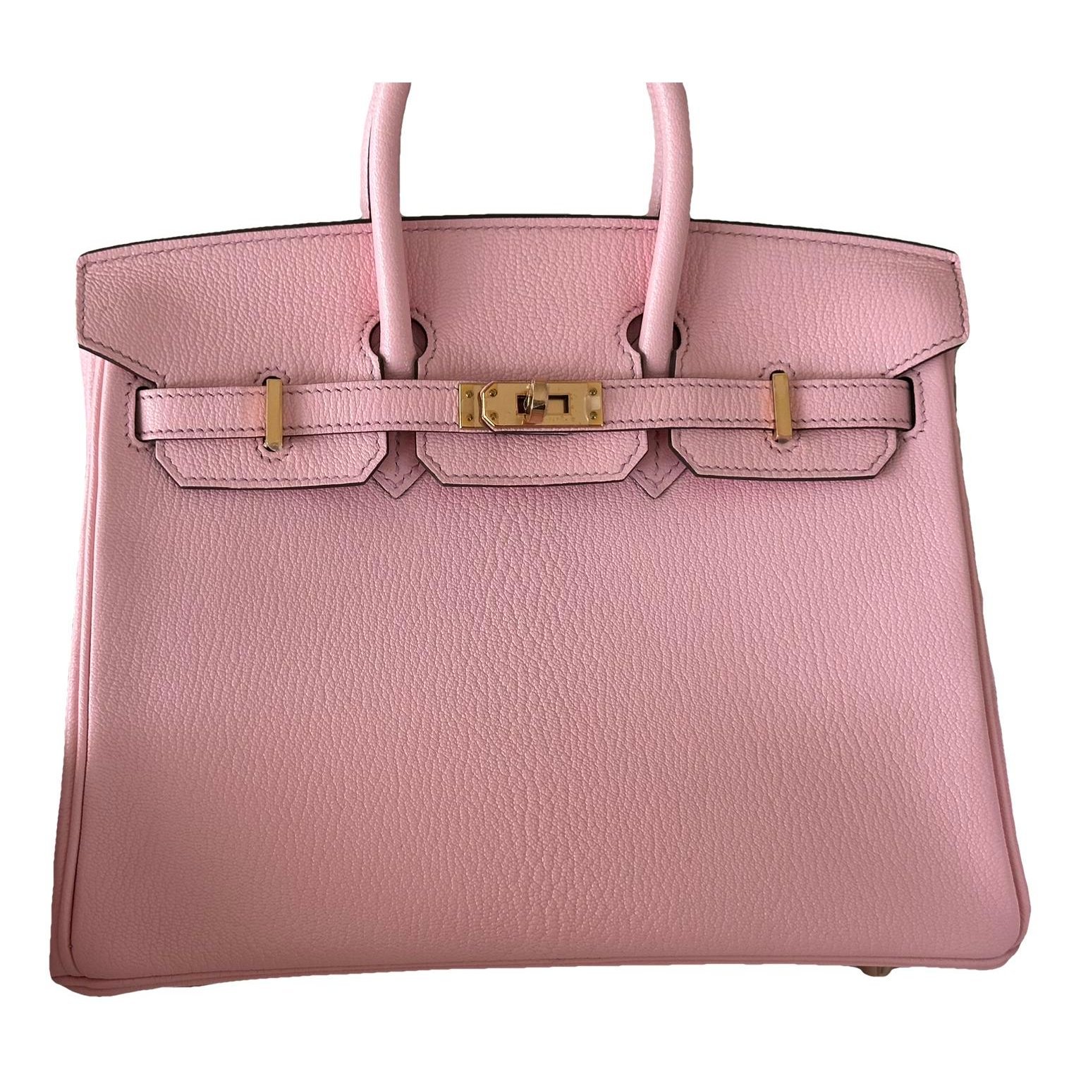 Hermes Birkin 25 Handbag Pink
