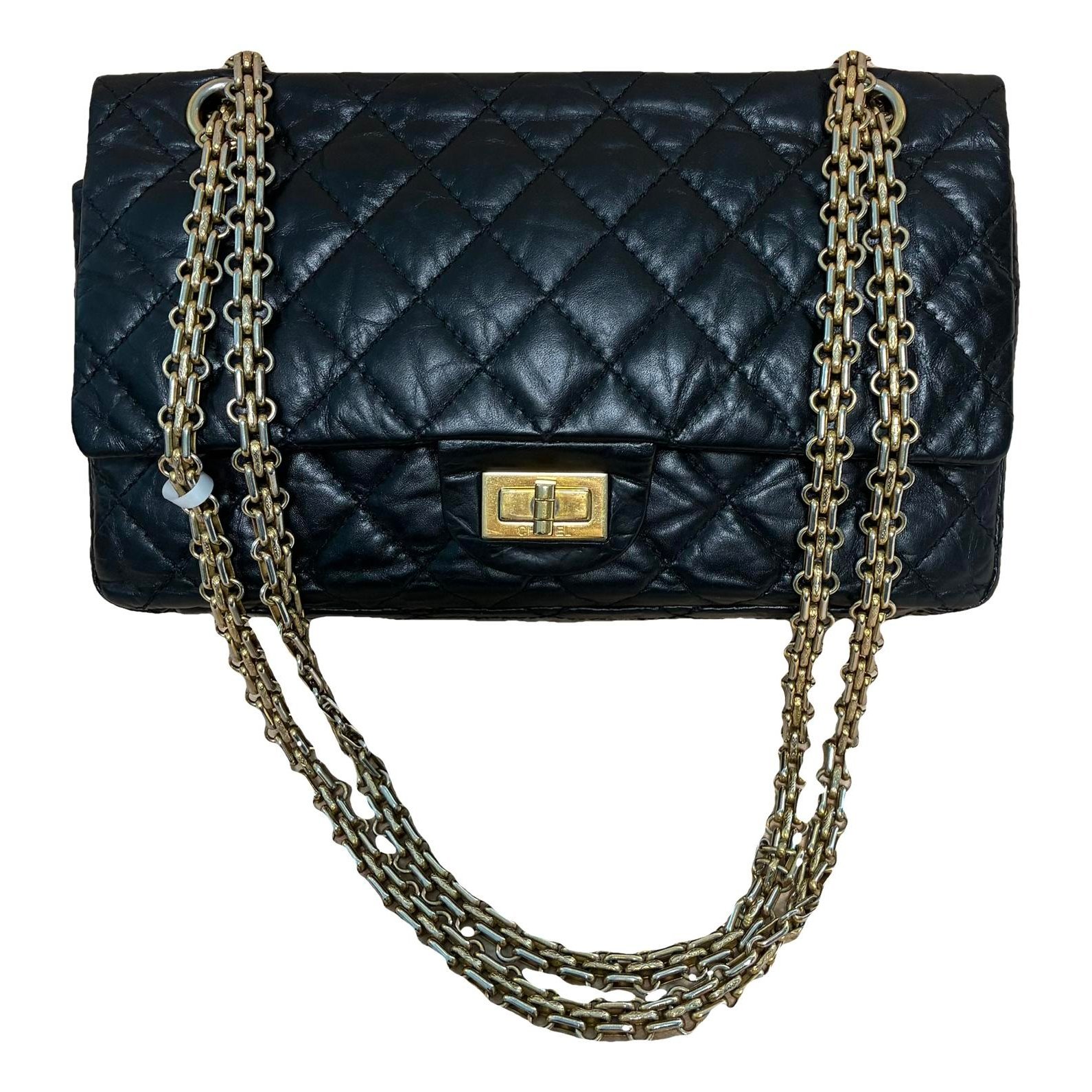 2.55 leather handbag