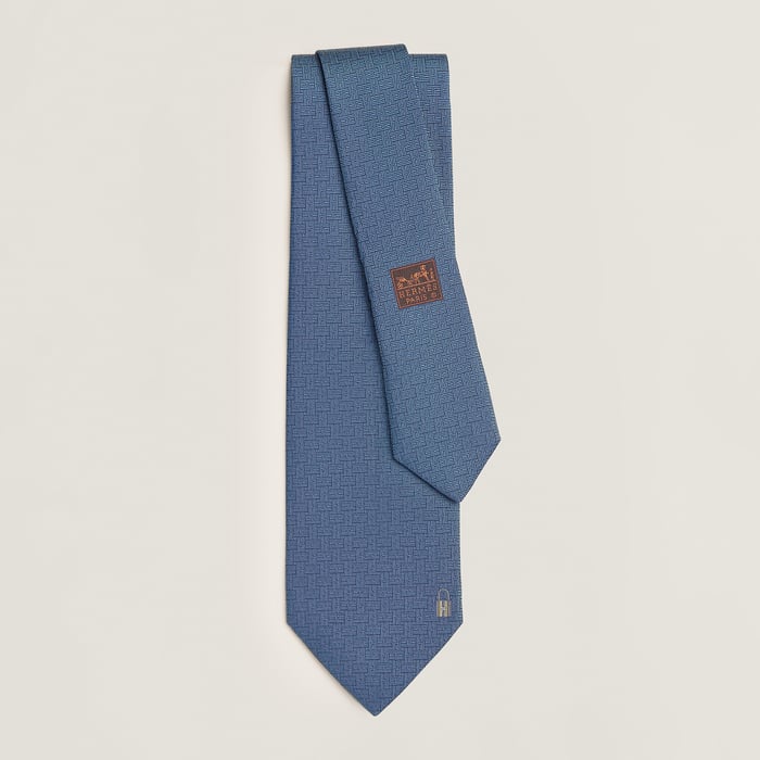 Bleu Jean Pinces H Tie