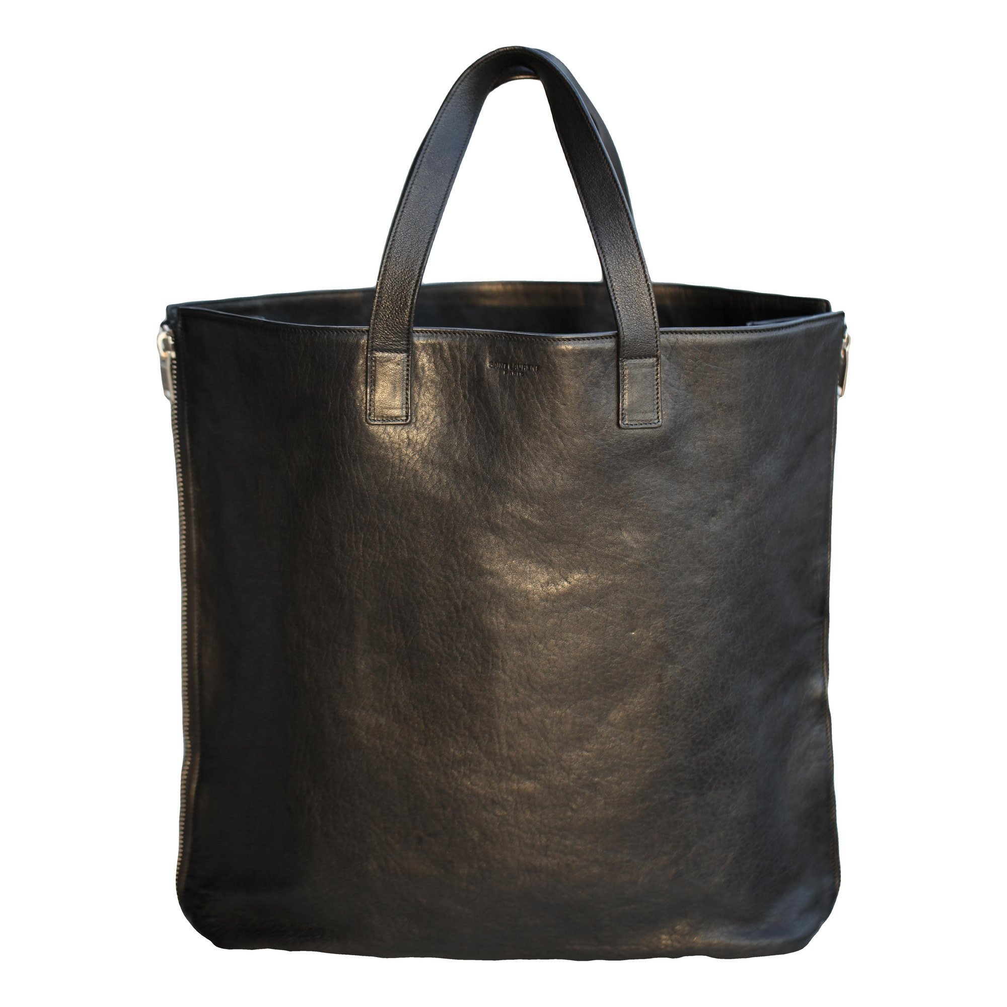 Leather tote