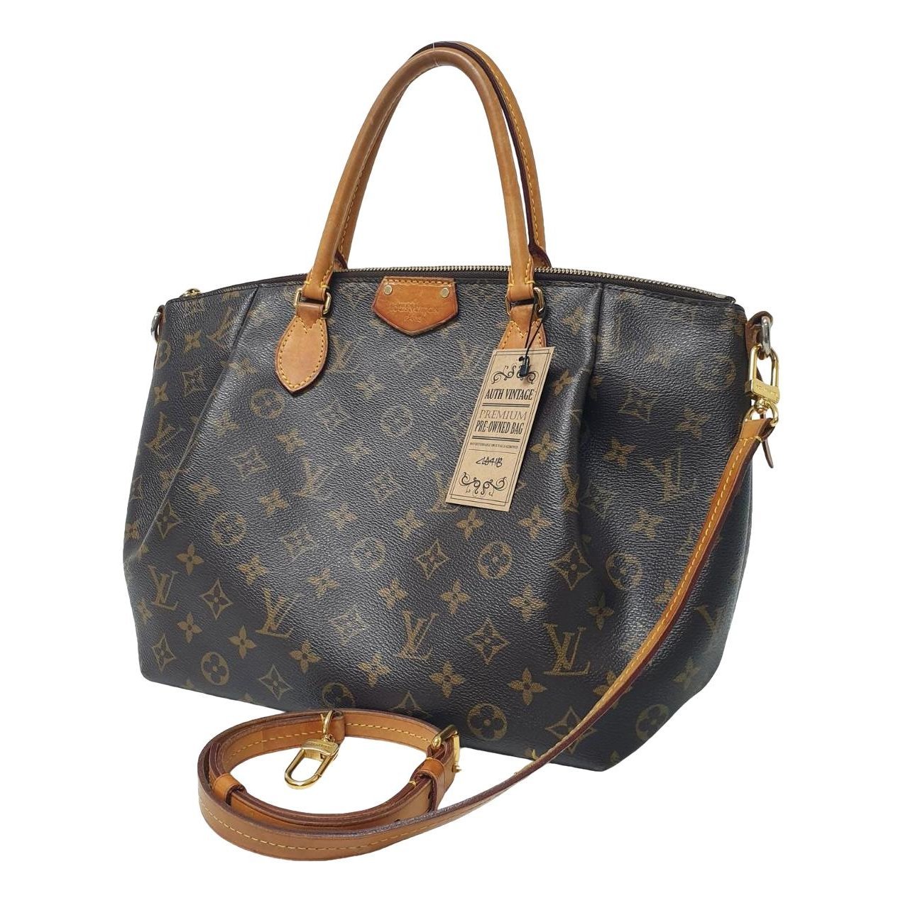 Leather handbag