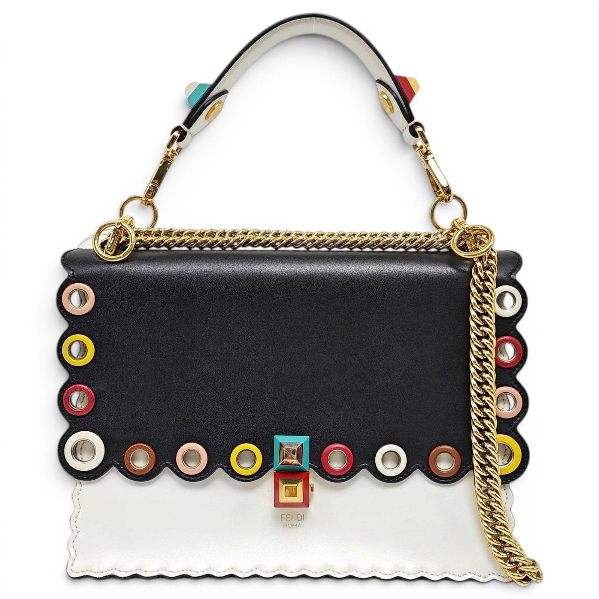 Kan I leather handbag