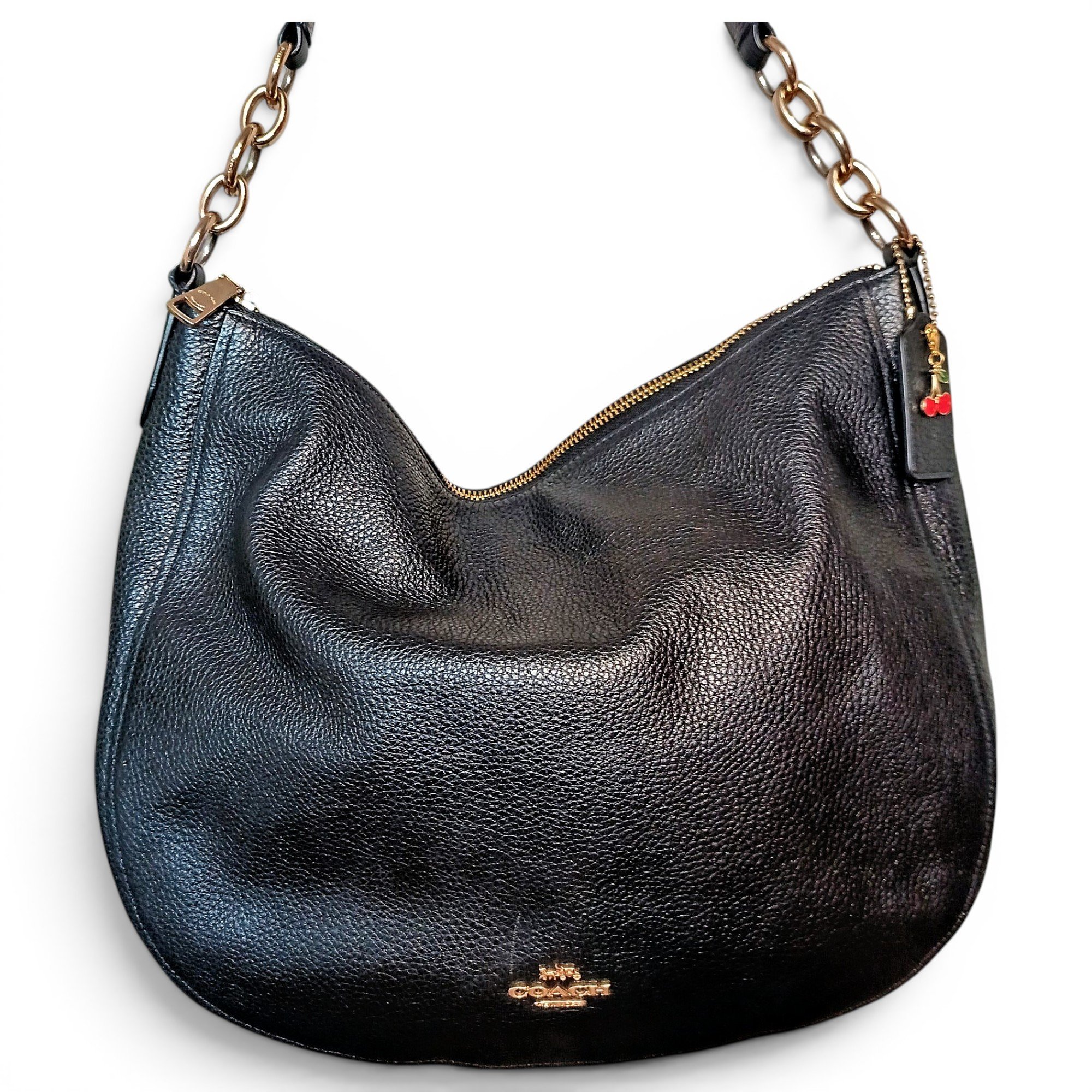 Leather handbag