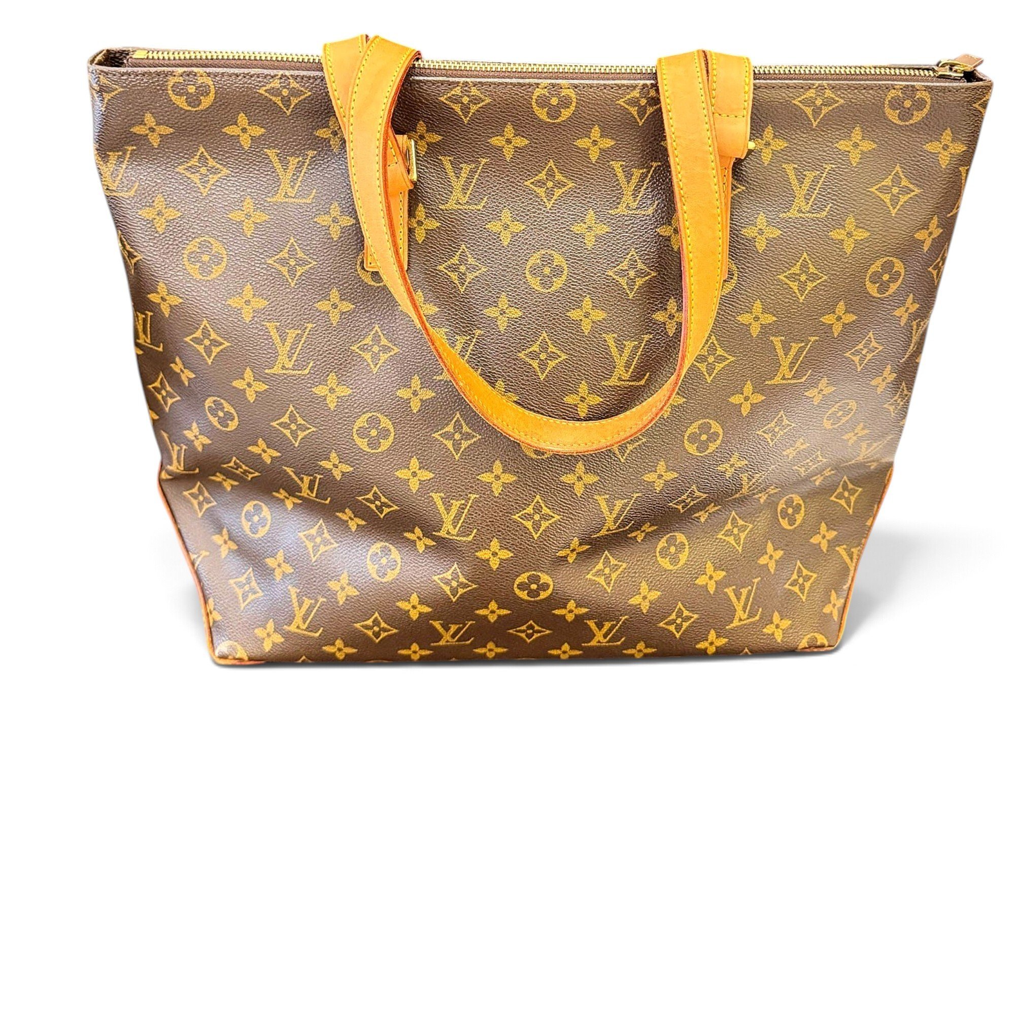 Leather tote