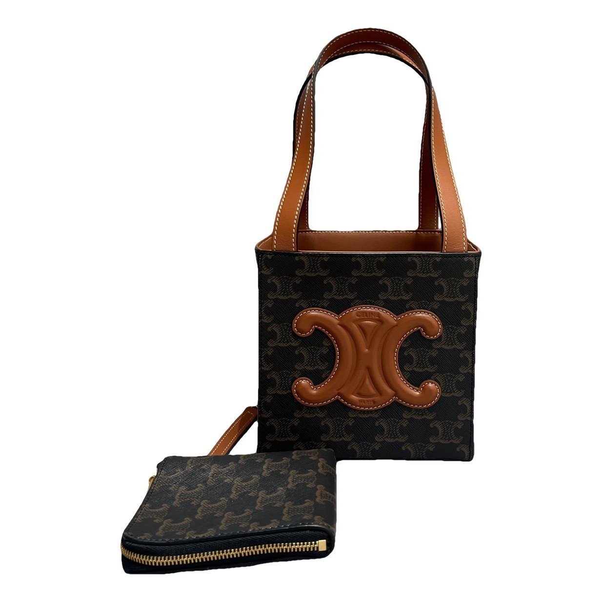 Soft Cube leather handbag