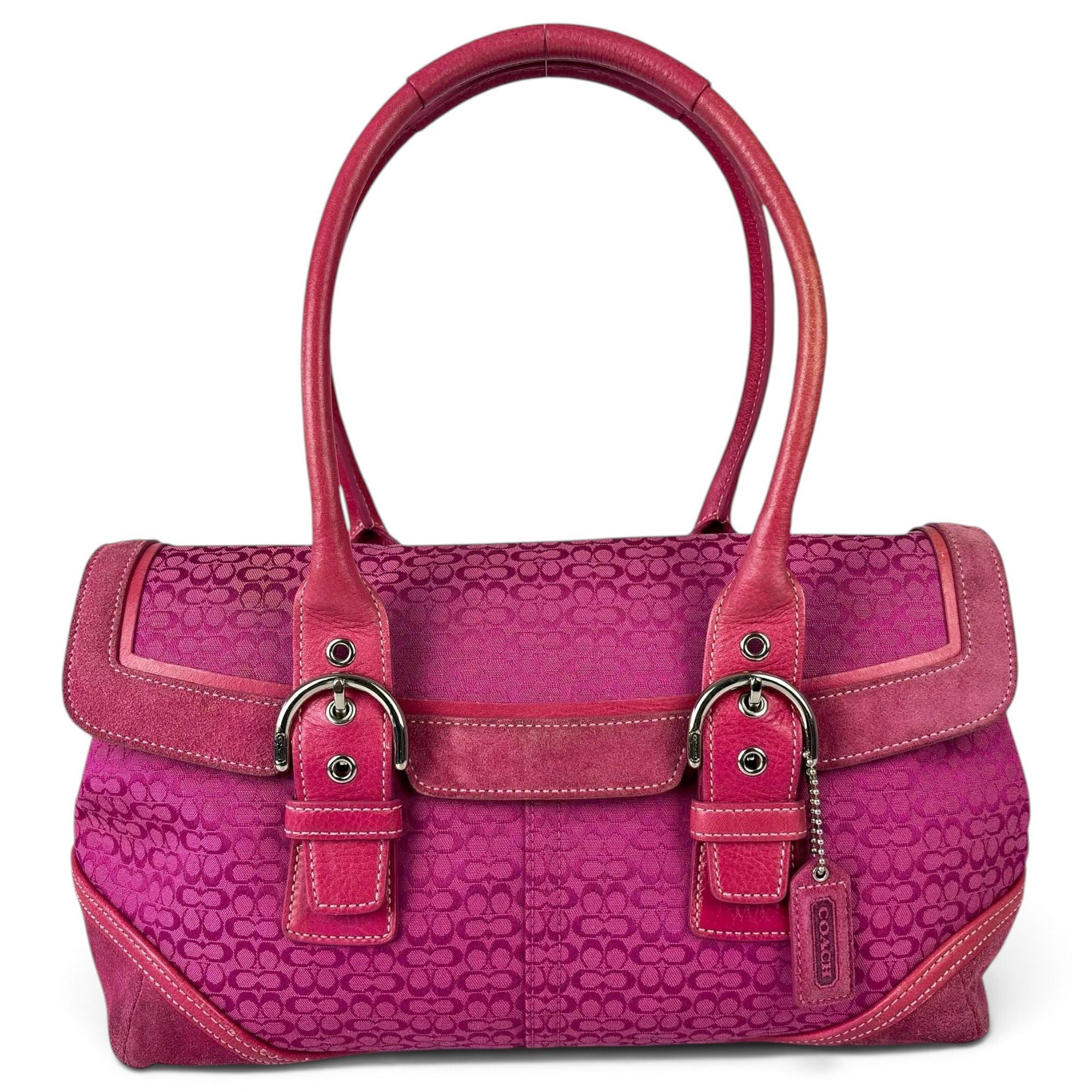 Signature Sufflette cloth satchel