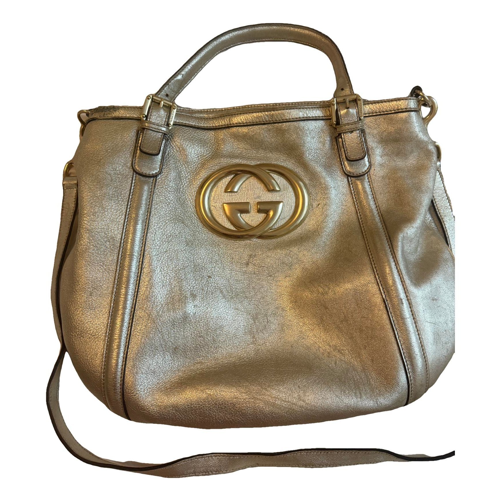 Britt leather tote