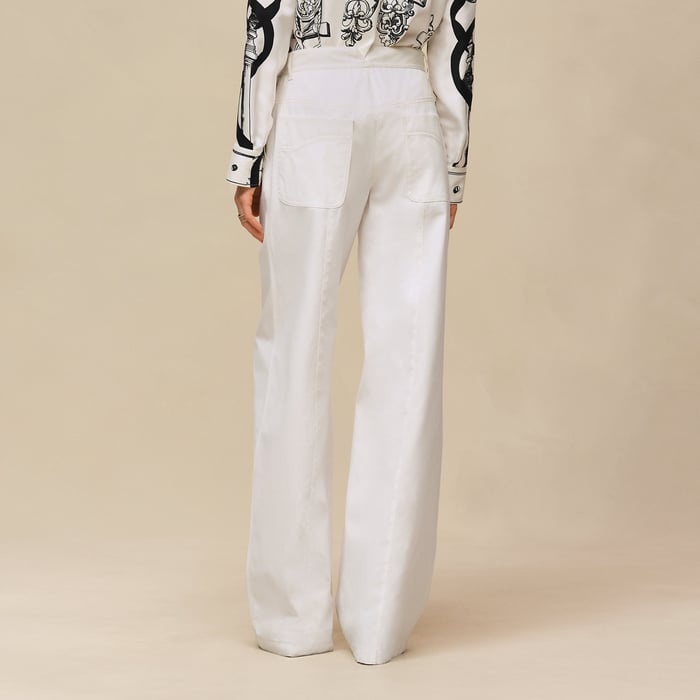 Blanc Cassé Loose Fit Pants