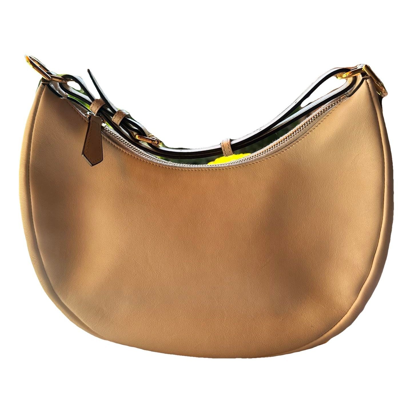 Fendigraphy leather handbag