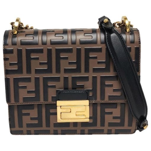 Kan U leather crossbody bag