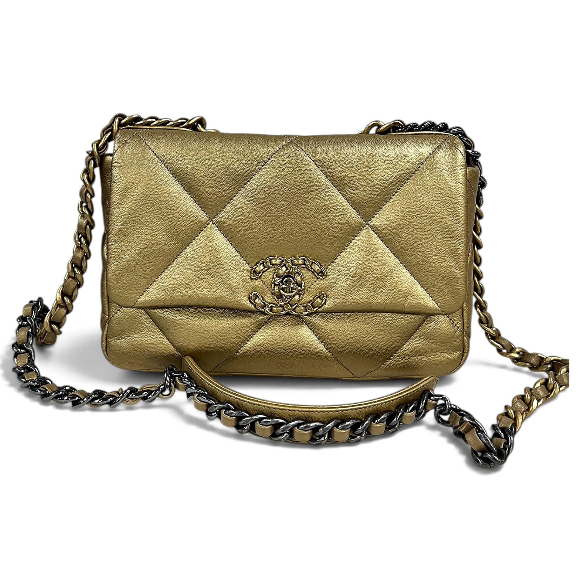 Chanel 19 leather handbag