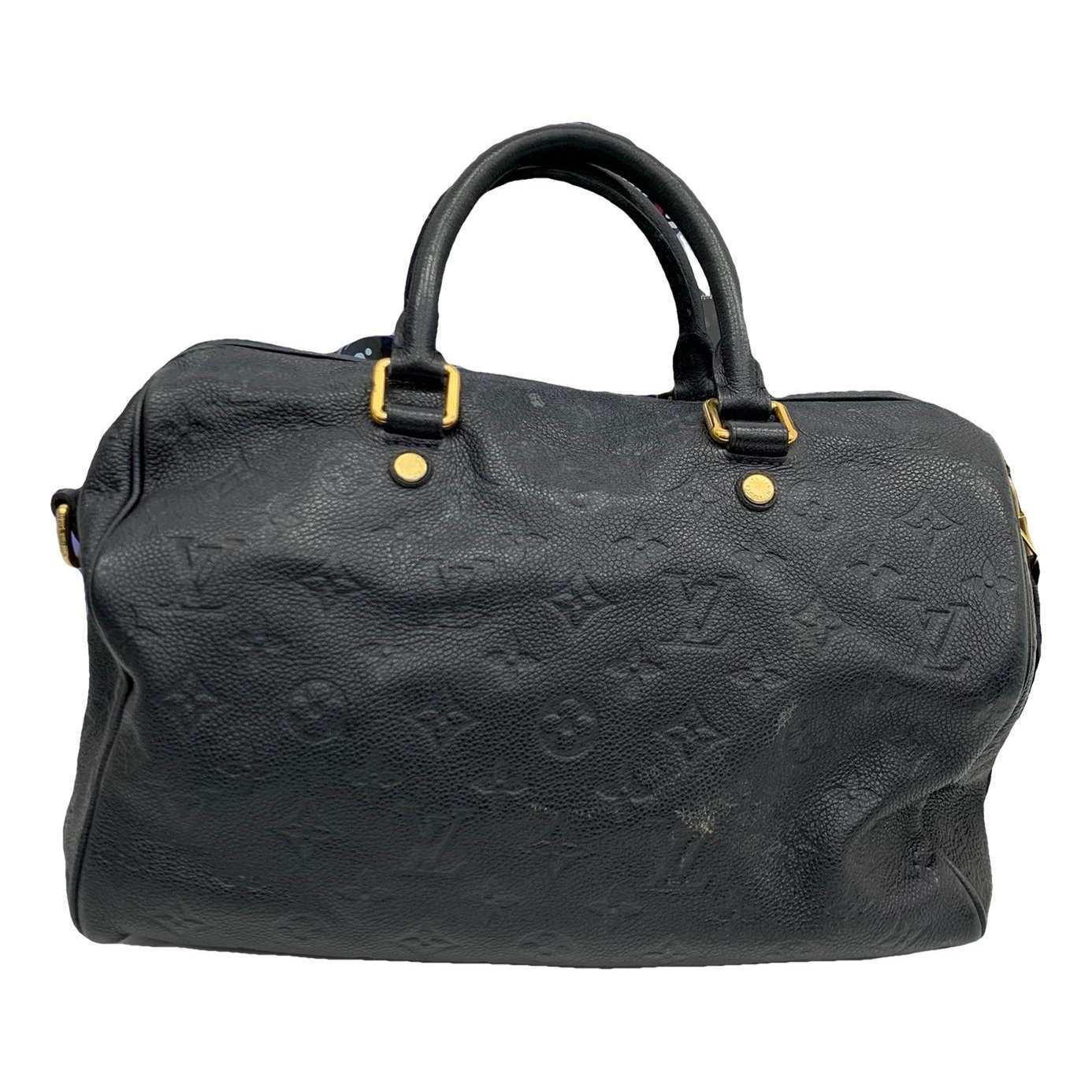 Speedy leather handbag