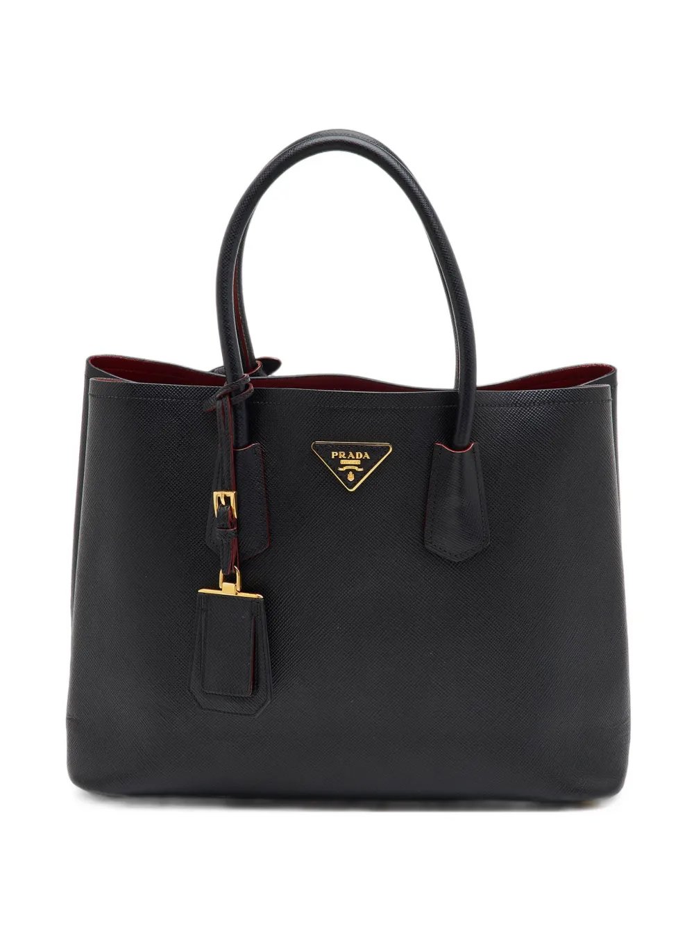 Saffiano Cuir double-handle tote bag