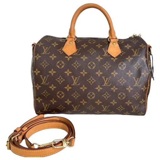 Speedy Bandoulière leather bag