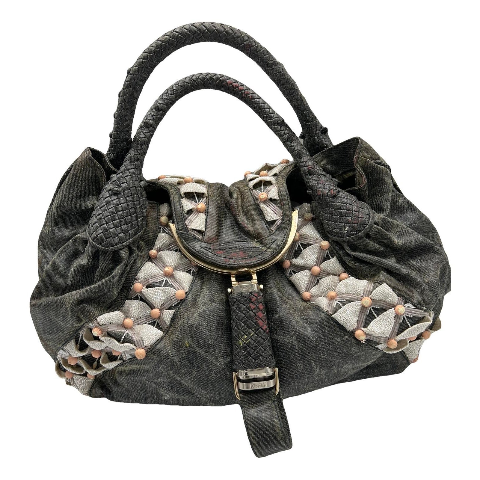Spy cloth handbag