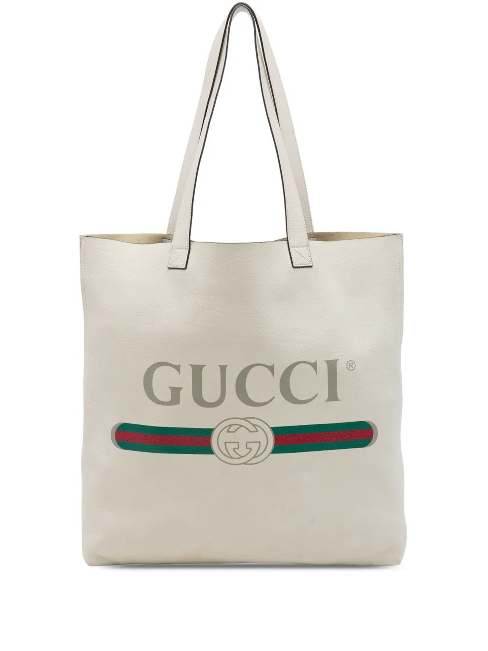2016-2026 Calfskin Logo tote bag