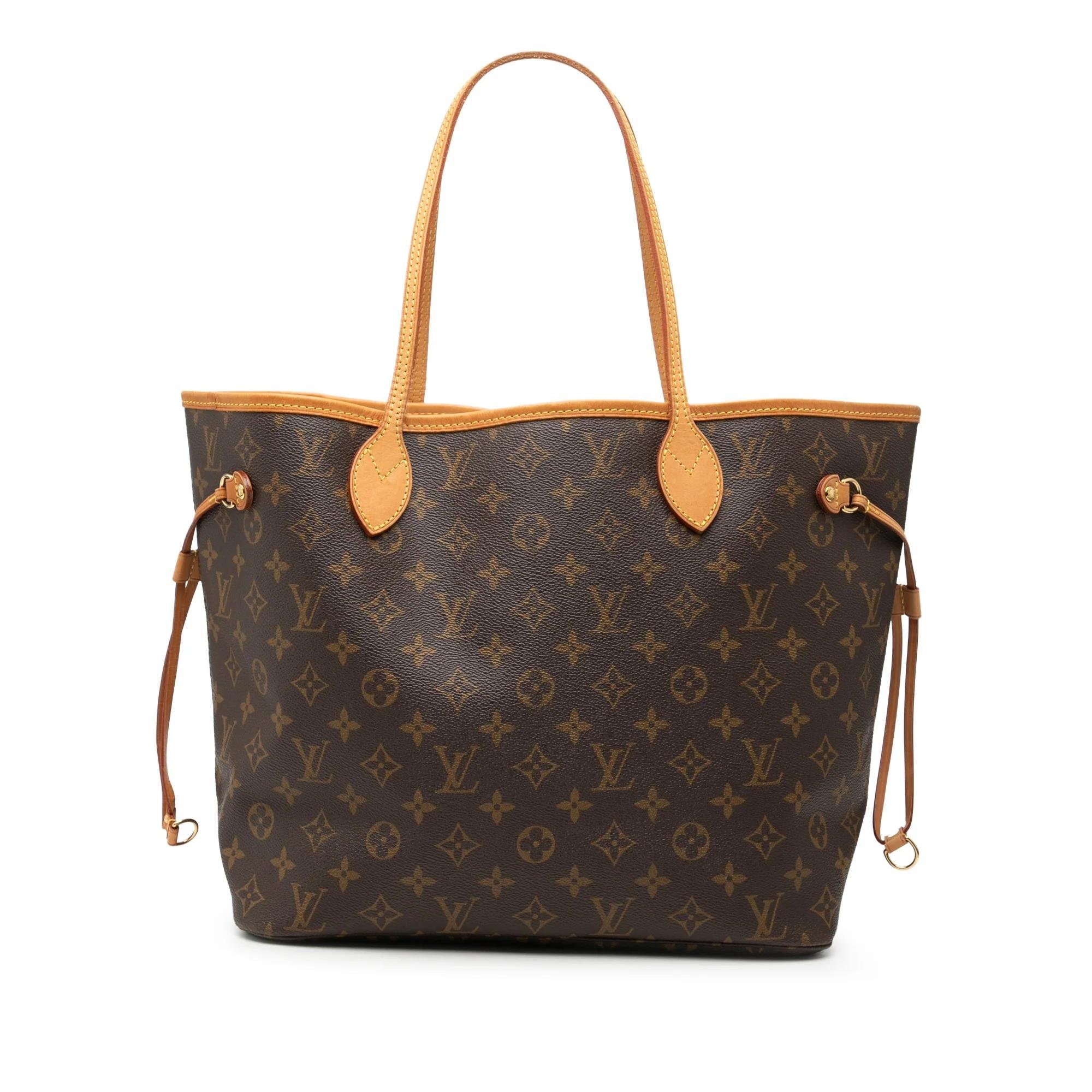 Neverfull leather handbag