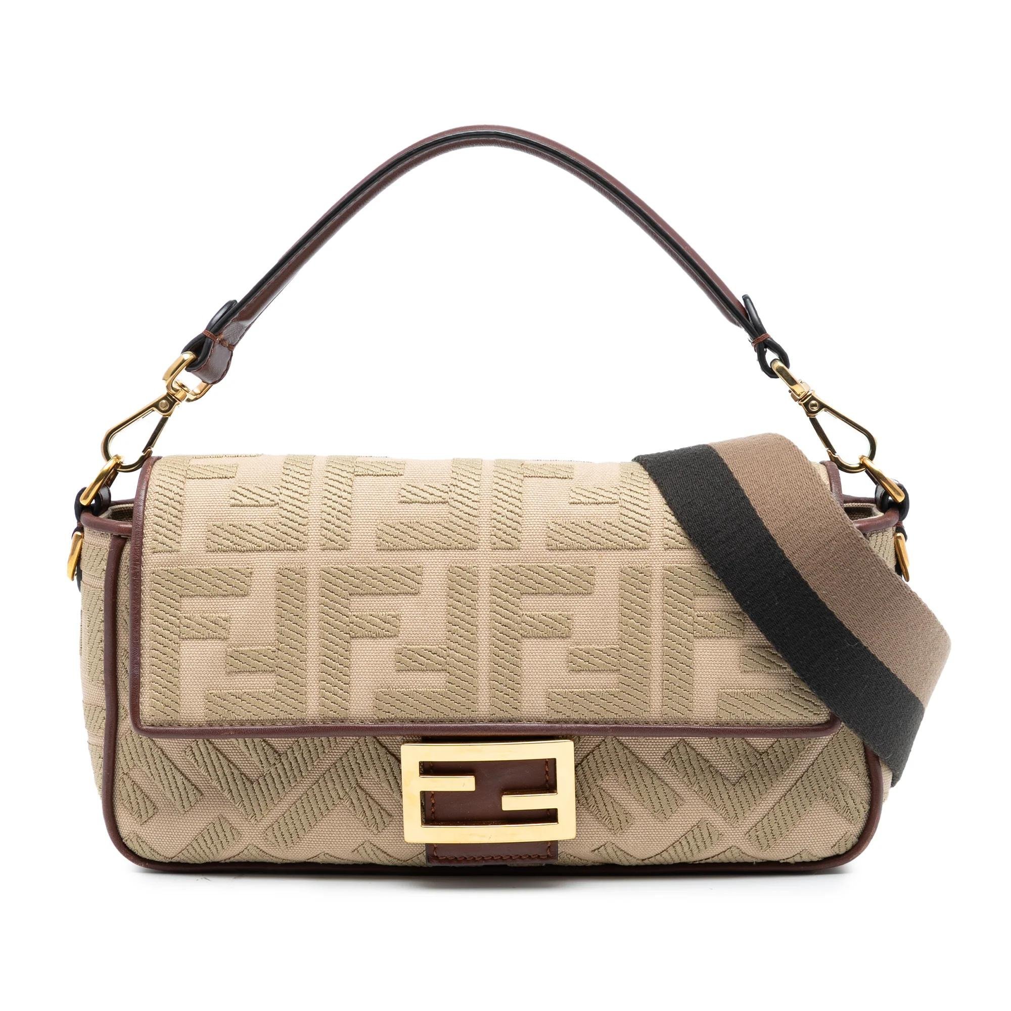 Fendi Baguette leather satchel