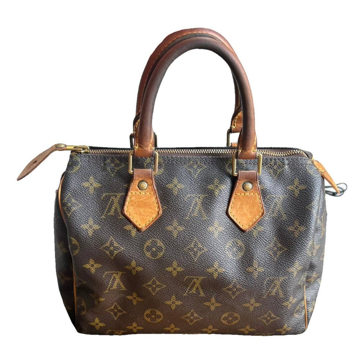 Speedy leather handbag